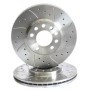 Image de Volkswagen Passat 2.8 V6 Synchro 01|97-05|99 Disques de Frein ARRIERE - Brake and Spacers