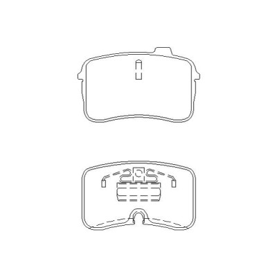 Image de Audi V8 4.2 09|91-12|93 Plaquettes de frein AVANT - Brake and Spacers