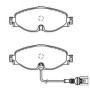 Audi Golf Break 2.0 TDi Alltrack (180cv) 05|15- Plaquettes de frein AVANT