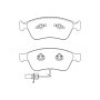Audi A8 6.0 W12 Quattro 04|04-12|06 Plaquettes de frein AVANT
