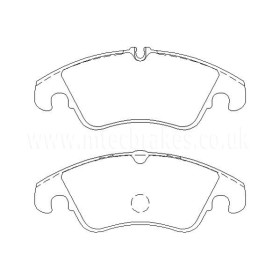Audi A5 Cabriolet Quattro B8 3.2 261cv 2009-2011 Plaquettes de frein AVANT