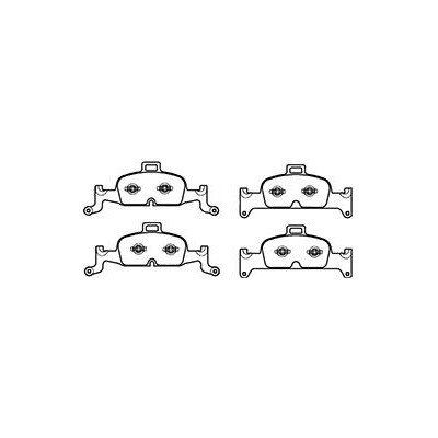 Audi A5 2.0 TDi Ultra 190cv 08/2016- Plaquettes de frein AVANT