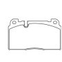 Audi Q5 2.0 TDi Quattro 150cv 02/2013-12/2017 Plaquettes de frein AVANT
