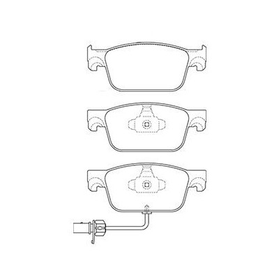 Audi A4 2.0 TFSi (150cv) 09/18- Plaquettes de frein AVANT