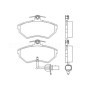 Audi Passat 1.9 TDi (90cv)(AHH|AHU Moteur) 10|96-11|00 Plaquettes de frein AVANT