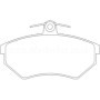 Audi A4 Avant 1.9 TDi 90cv 03/1996-02/1999 Plaquettes de frein AVANT