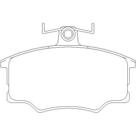 Audi Coupe 2.0i 09|83-07|84 Plaquettes de frein ARRIERE