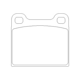 Audi 80 Auto 01/1975-10/1979 Plaquettes de frein AVANT