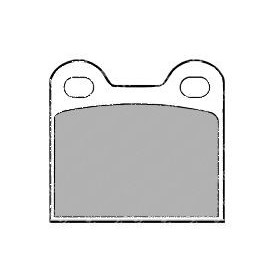 Alfa Romeo Spider 2.0 LHD 08/90-12/93 Plaquettes de frein ARRIERE