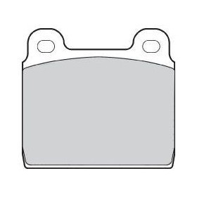 Alfa Romeo Spider 2.0 LHD 08/90-12/93 Plaquettes de frein AVANT