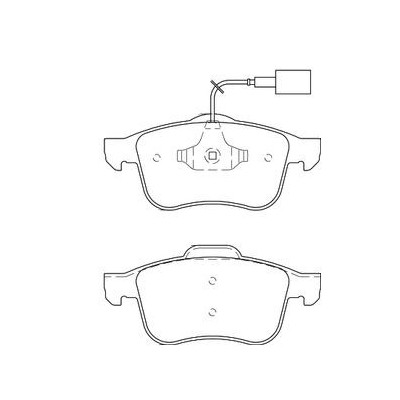 Alfa Romeo Giulietta 2.0 JTDM 150cv 12/13- Plaquettes de frein AVANT