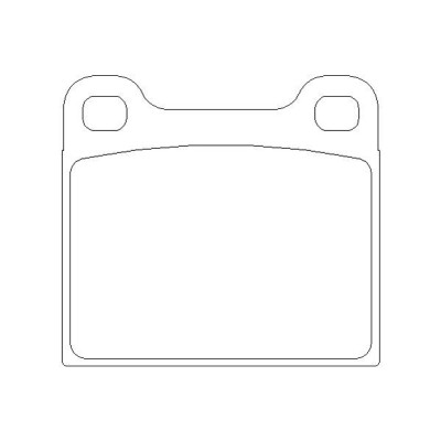 Alfa Romeo Giulietta 1.6 11/78-01/83 Plaquettes de frein AVANT